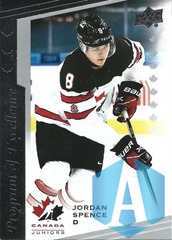 Jordan Spence #115 - 2021 Team Canada Juniors - Program of Excellence